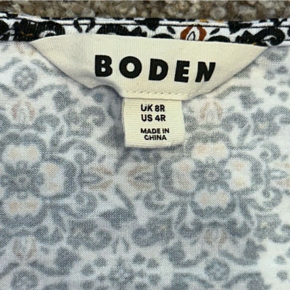 Ruffle Wrap Jersey Mini Dress - Black, Opulent Pome - Size 4R - Picture 4 of 5